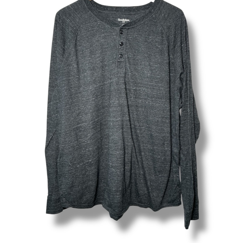 Goodfellow Henley long sleeve tee
